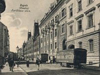 Jurišićeva ulica, oko 1905.-1910. godine A